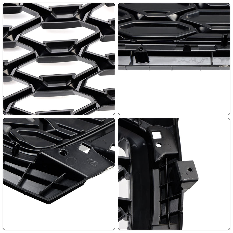 Calandre Nid d'Abeille RSQ5 Audi Q5 SQ5 2021-2025 - vue de profil 2 - Becquet Voiture