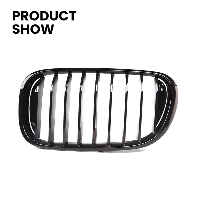 Calandre Noir Brillant BMW Série 7 G11 G12 2015-2019 - installé sur véhicule - Becquet Voiture