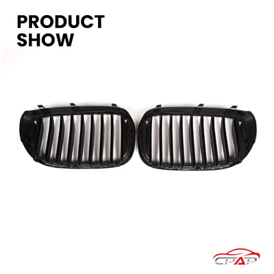 Calandre Noir Brillant BMW Série 7 G11 G12 2015-2019 - packshot studio - Becquet Voiture