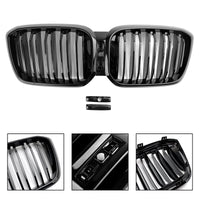 Kühlergrill Schwarz Glänzend BMW X3 X4 G01 G02 2022-2023 - Studio-Packshot - Becquet Voiture