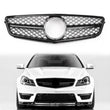 Calandre Noir Brillant C63 Style Mercedes W204 2008-2014