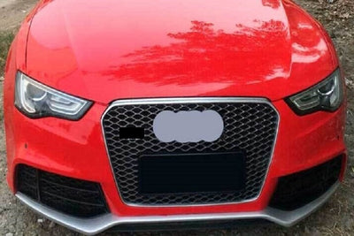 Calandre Noir Et Chrome Audi A5 B9 12-16 Look RS5 - vue arrière - Becquet Voiture