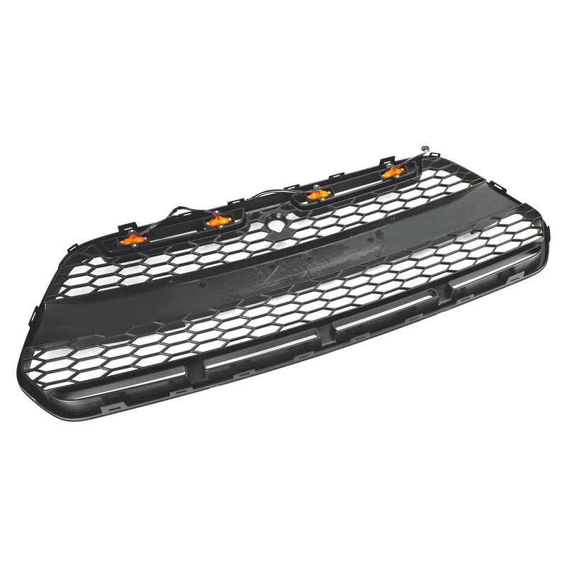 Calandre Noir Mate LED Ford Transit MK8 Raptor 2015-2018 - en situation - Becquet Voiture