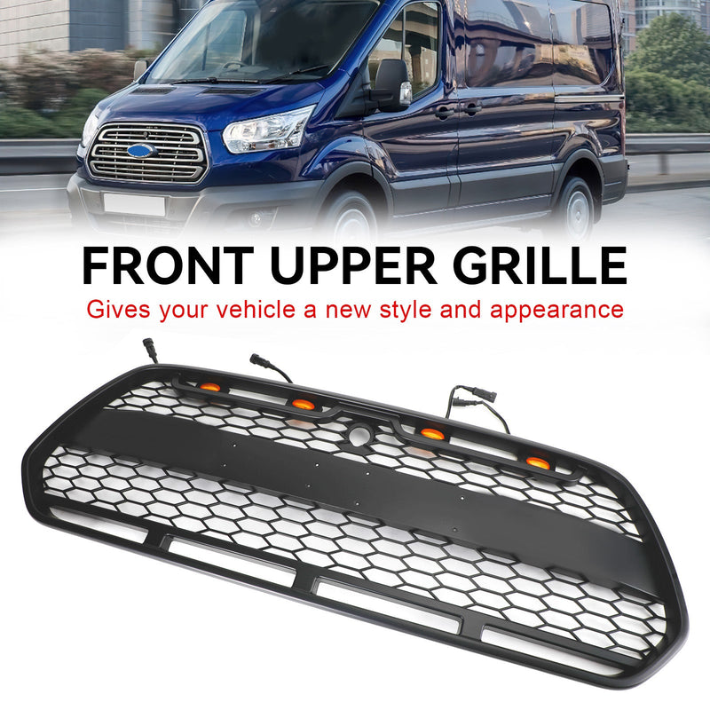 Calandre Noir Mate LED Ford Transit MK8 Raptor 2015-2018 - installé sur véhicule - Becquet Voiture