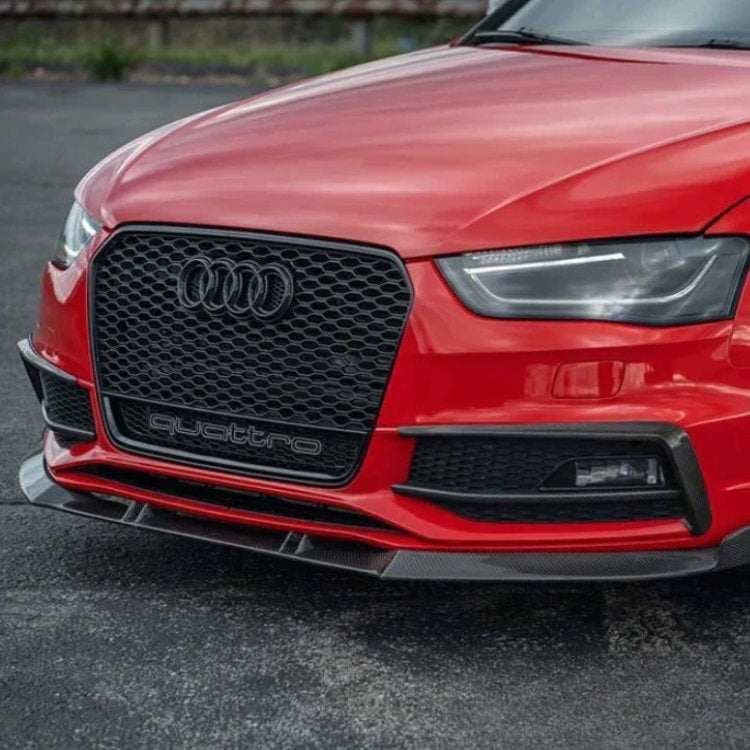 Calandre Noire Nid Abeille RS4 RS5 Audi A4 S4 A5 S5 B8 - packshot studio - Becquet Voiture