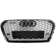 Calandre Noire Nid Abeille RS4 RS5 Audi A4 S4 A5 S5 B8