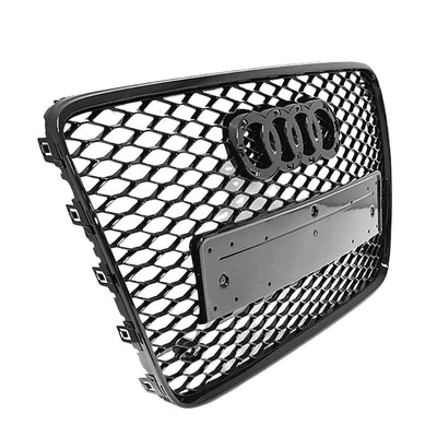 Calandre Noire Nid Abeille Style RS Audi Q7 4L 2005-2015 - installé sur véhicule - Becquet Voiture
