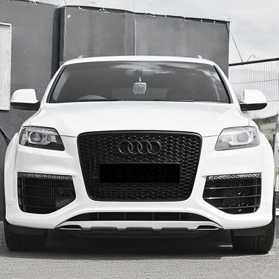 Calandre Noire Nid Abeille Style RS Audi Q7 4L 2005-2015 - vue arrière - Becquet Voiture