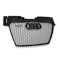 Calandre Noire Style TTRS Audi TT TTS MK2 - vue de trois-quarts - Becquet Voiture