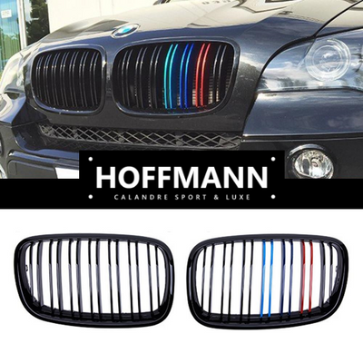 Calandre Pack M BMW X6 E71 2008-2013 - vue de profil - Becquet Voiture