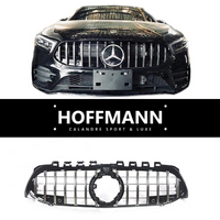 Panamericana-Kühlergrill Chrom Mercedes A W177 2019 - Seitenansicht - Becquet Voiture