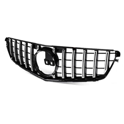 Calandre Panamericana Mercedes Classe C W204 Noir - vue de profil - Becquet Voiture