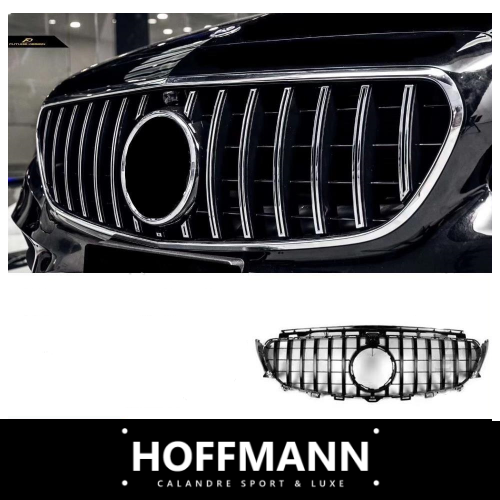 Panamericana Grille Mercedes E-Class W212 2009-2013 - rear view - Becquet Voiture