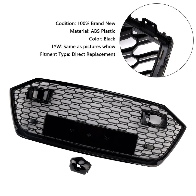 Calandre Pare-Chocs Audi A7 C8 S7 Noire ACC - vue de dessus - Becquet Voiture