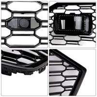 Calandre Pare-Chocs Audi A7 C8 S7 Noire ACC - vue de face 2 - Becquet Voiture