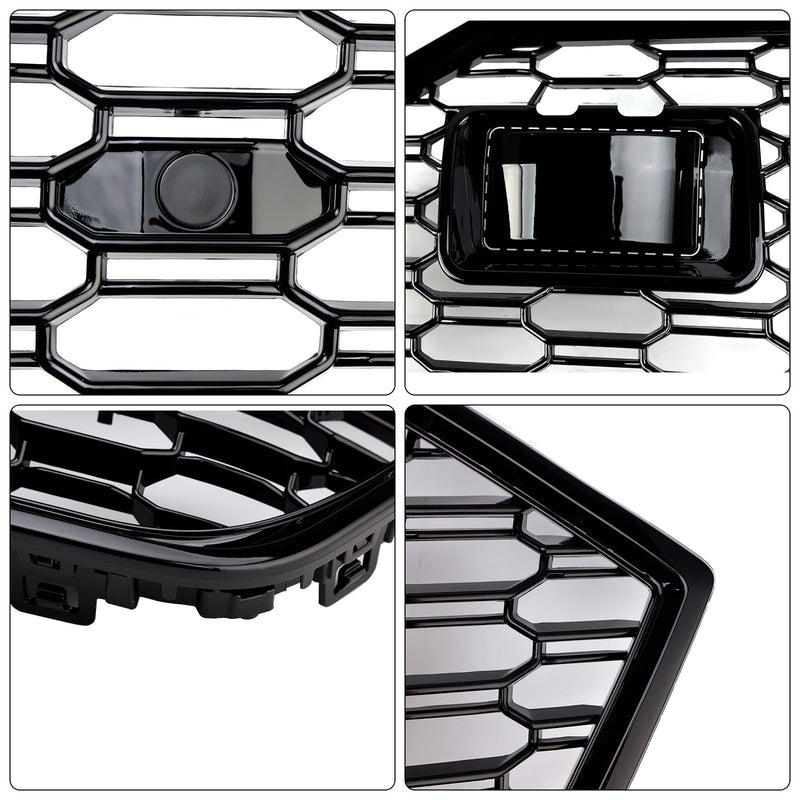 Calandre Pare-Chocs Audi A7 C8 S7 Noire ACC - vue de face 2 - Becquet Voiture