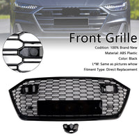 Calandre Pare-Chocs Audi A7 C8 S7 Noire ACC - vue de trois-quarts - Becquet Voiture