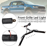 Calandre Pare-Chocs Avant Éclairage LED Ford Ranger 2015-2023 - vue de trois-quarts - Becquet Voiture
