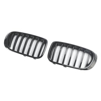 Calandre Pare-Chocs BMW X3 F25 X4 F26 Noir Facelift 2014-2017 - vue de face - Becquet Voiture