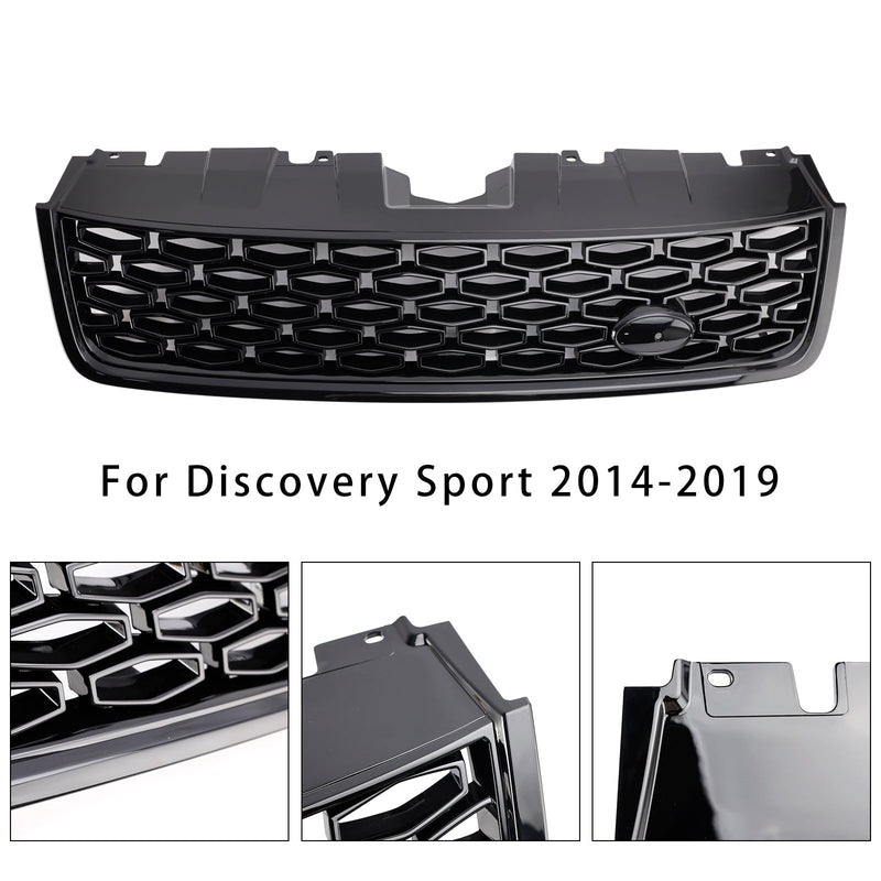 Calandre Pare-Chocs Dynamique Discovery Sport L550 Noir 2014-2019 - détail du montage - Becquet Voiture