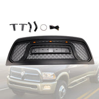 LED Bumper Grille Dodge Ram 2500 3500 2010-2018 - front view - Becquet Voiture