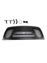 LED Bumper Grille Dodge Ram 2500 3500 2010-2018 - three-quarter view 2 - Becquet Voiture
