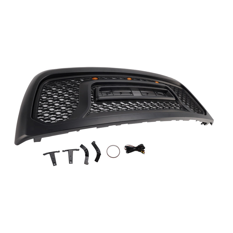LED Bumper Grille Dodge Ram 2500 3500 2010-2018 - close-up view 2 - Becquet Voiture
