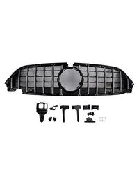 Calandre Pare-Chocs Mercedes CLE W236 C236 2024-2026 Noir - vue de dessus - Becquet Voiture