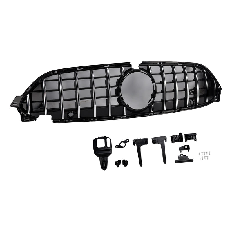 Calandre Pare-Chocs Mercedes CLE W236 C236 2024-2026 Noir - vue de face 2 - Becquet Voiture