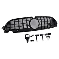 Calandre Pare-Chocs Noire Mercedes Classe CLE W236 C236 2024-2026 - en situation - Becquet Voiture