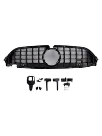 Calandre Pare-Chocs Noire Mercedes Classe CLE W236 C236 2024-2026 - vue de dessus - Becquet Voiture