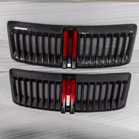 Calandre Porsche 911 991.1 Style 992 - vue de profil - Becquet Voiture