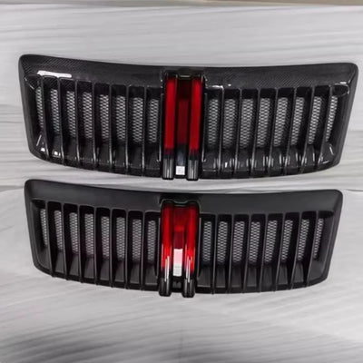Calandre Porsche 911 991.1 Style 992 - vue de profil - Becquet Voiture