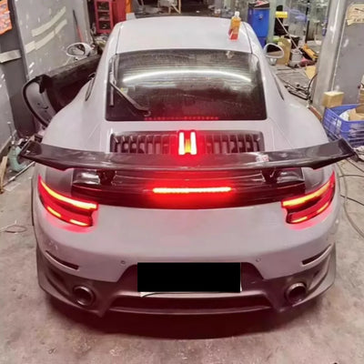 Calandre Porsche 911 991.1 Style 992 - vue de trois-quarts - Becquet Voiture