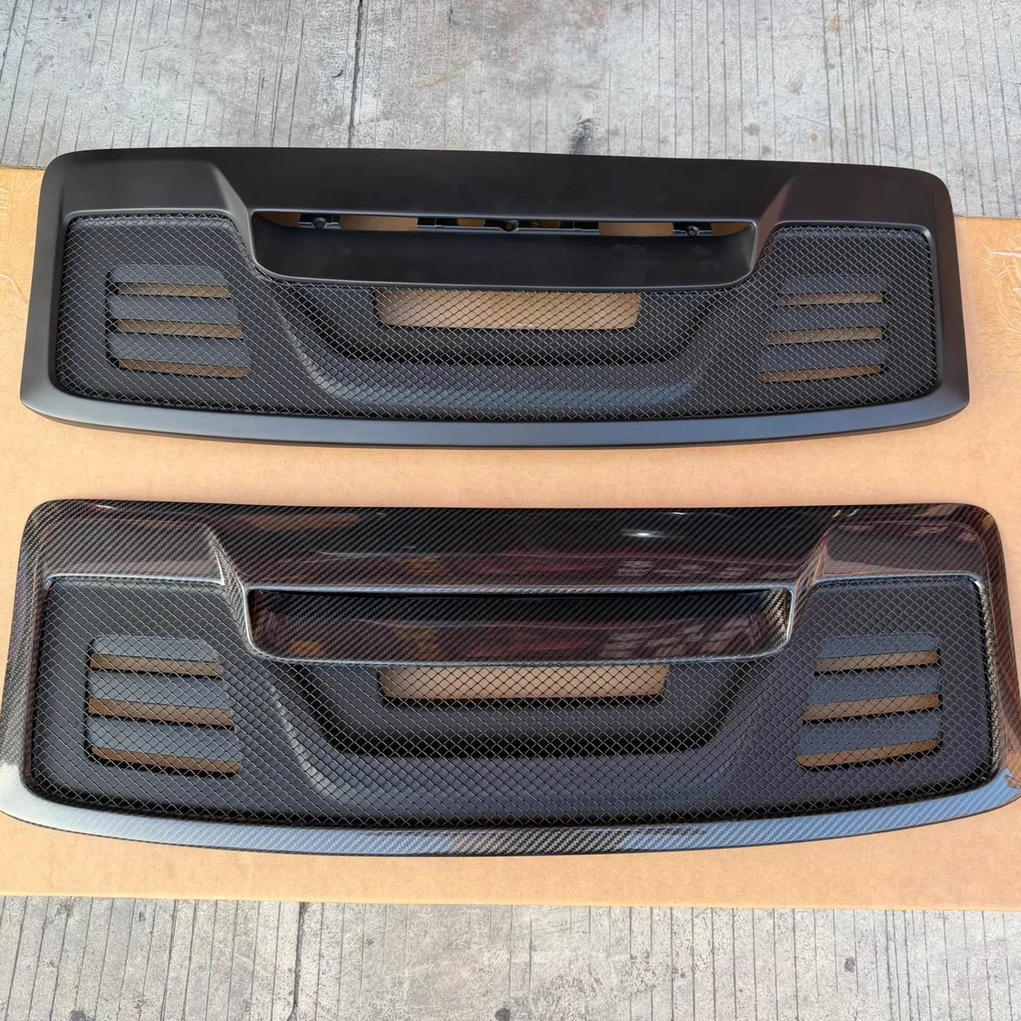 Calandre Porsche 991.1 GT3 - vue de face - Becquet Voiture