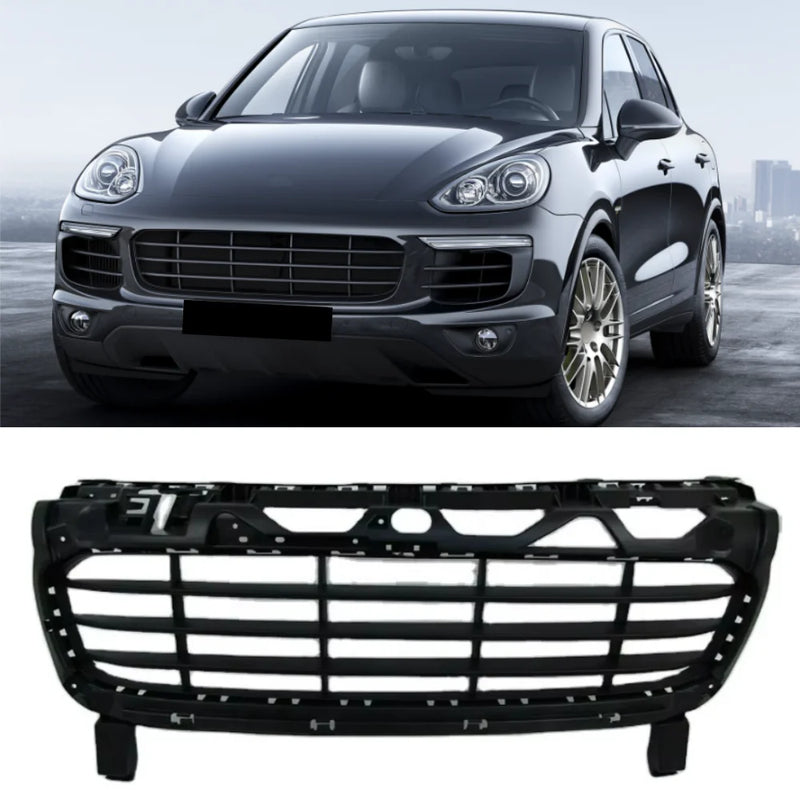 Calandre Porsche Cayenne 2015-2017 - détail du montage - Becquet Voiture
