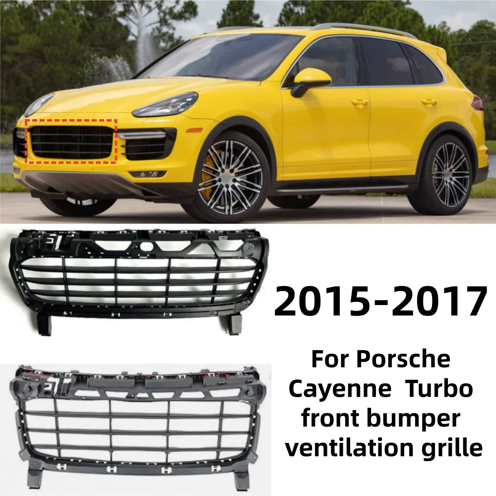 Calandre Porsche Cayenne 2015-2017 - vue de face - Becquet Voiture