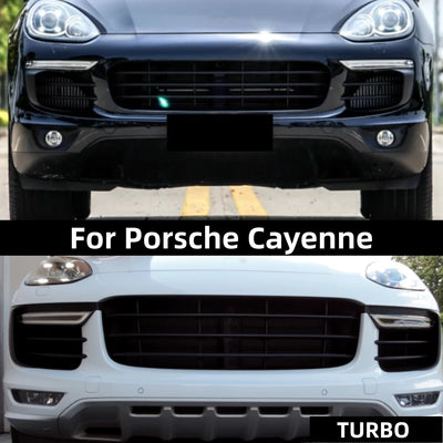 Calandre Porsche Cayenne 2015-2017 - vue de profil - Becquet Voiture