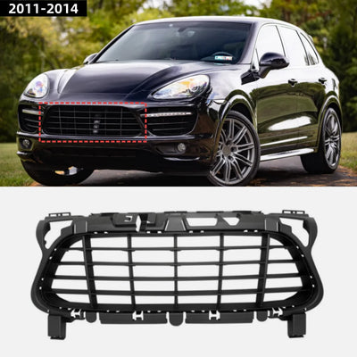 Calandre Porsche Cayenne Turbo 2011-2014 - vue de face - Becquet Voiture