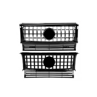 Premium-Kühlergrill in Chromoptik Mercedes G-Klasse W463 2013–2019 - Vorderansicht - Becquet Voiture