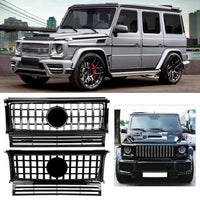 Premium-Kühlergrill in Chromoptik Mercedes G-Klasse W463 2013–2019 - Seitenansicht - Becquet Voiture