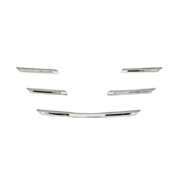 Calandre Premium pour Renault Megane 4 2016-2020 Chrome - vue de face - Becquet Voiture