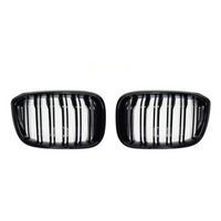Calandre Racing BMW X4 G02 Noir - vue de face - Becquet Voiture