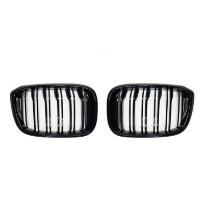 Calandre Racing BMW X4 G02 Noir - vue de face - Becquet Voiture
