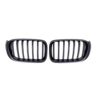 Calandre Racing pour BMW X4 F26 2014-2017 Noir Mat - vue arrière - Becquet Voiture