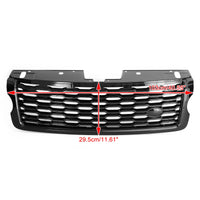 Calandre Range Rover Vogue L405 Noir Brillant - vue de profil - Becquet Voiture