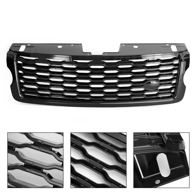Calandre Range Rover Vogue L405 Noir Brillant - vue rapprochée - Becquet Voiture