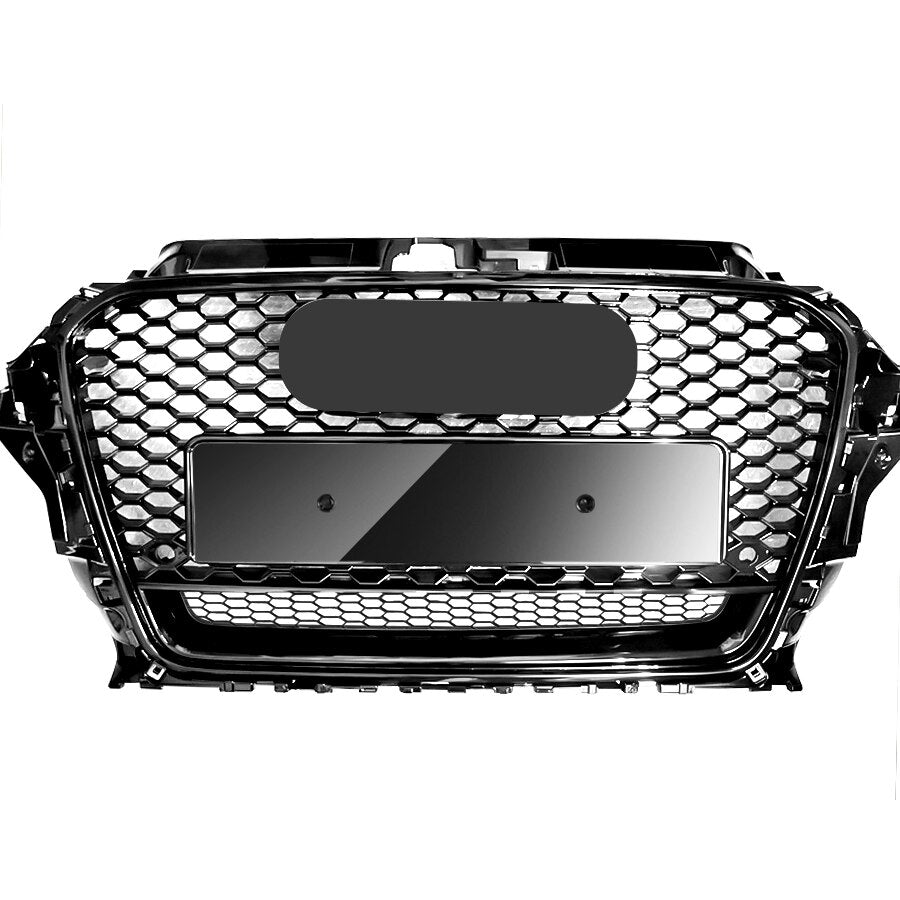 Calandre RS Audi A3 8V Noir 2014-2016 - vue de face - Becquet Voiture