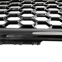 RS4 Honeycomb Grille Audi A4 S4 B8 2009-2012 - fitting detail 2 - Becquet Voiture