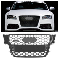 Calandre Sport Alvéolée Style RS5 Audi A5 S5 B8 - vue de face - Becquet Voiture